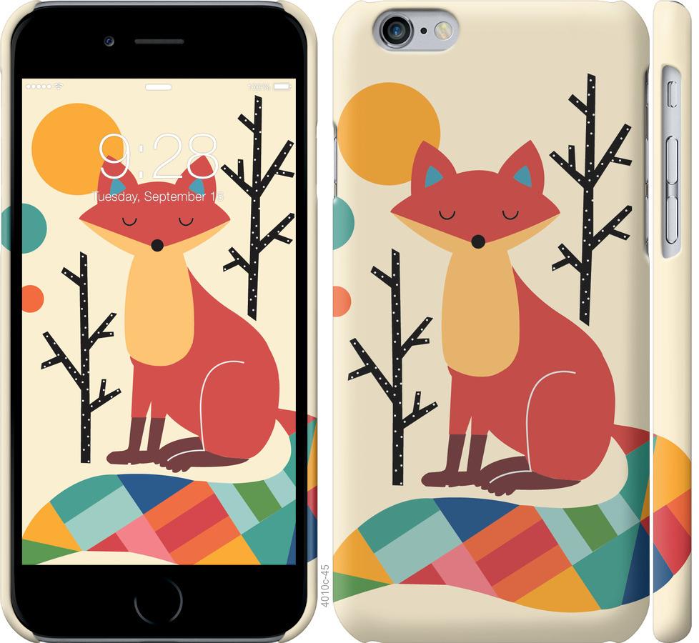 

Чехол на iPhone 6s Rainbow fox