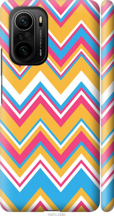Чехол на Xiaomi Poco F3 Шеврон v2