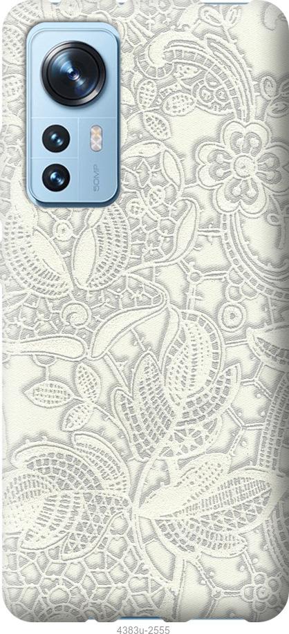 Чохол на Xiaomi 12 Біле мереживо