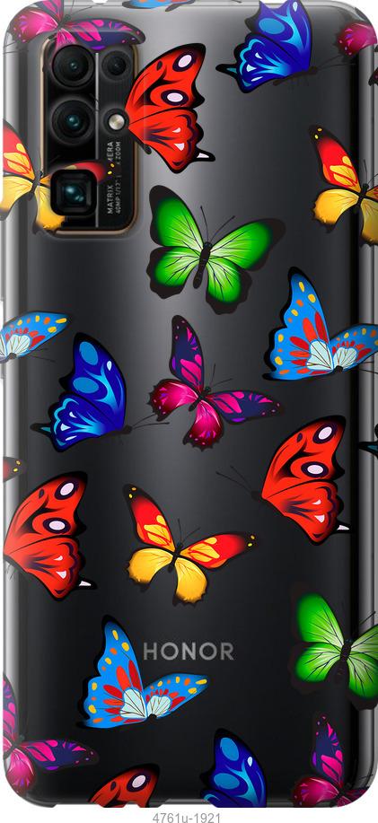 

Чехол на Huawei Honor 30 Красочные мотыльки