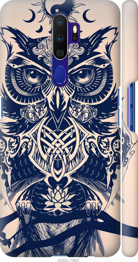 

Чехол на Oppo A5 2020 Узорчатая сова