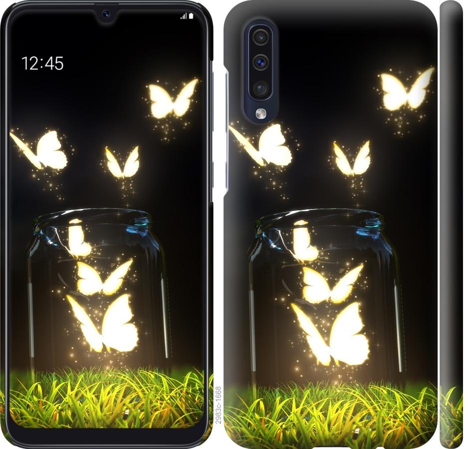 

Чохол на Samsung Galaxy A50 2019 A505F Сяючі метелики