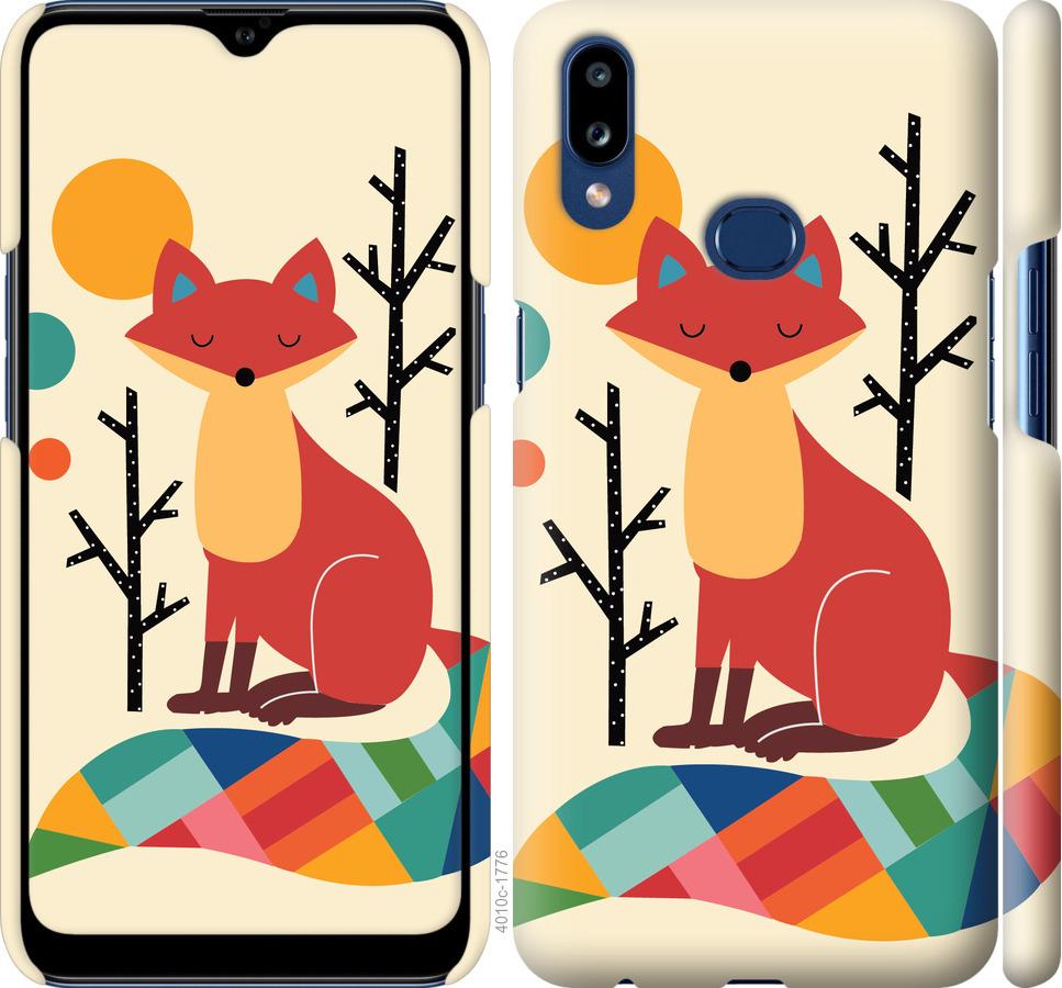 

Чехол на Samsung Galaxy A10s A107F Rainbow fox