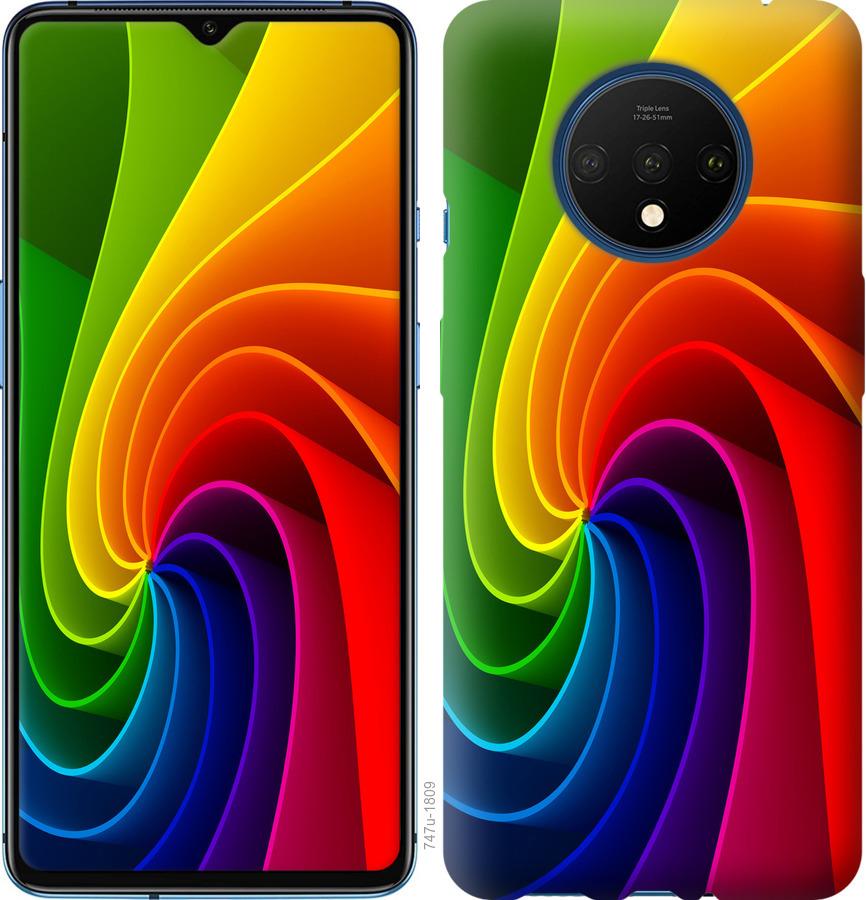 

Чохол на OnePlus 7T Райдужний вихор