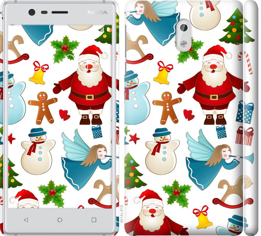 

Чехол на Nokia 3 Новогодний 1