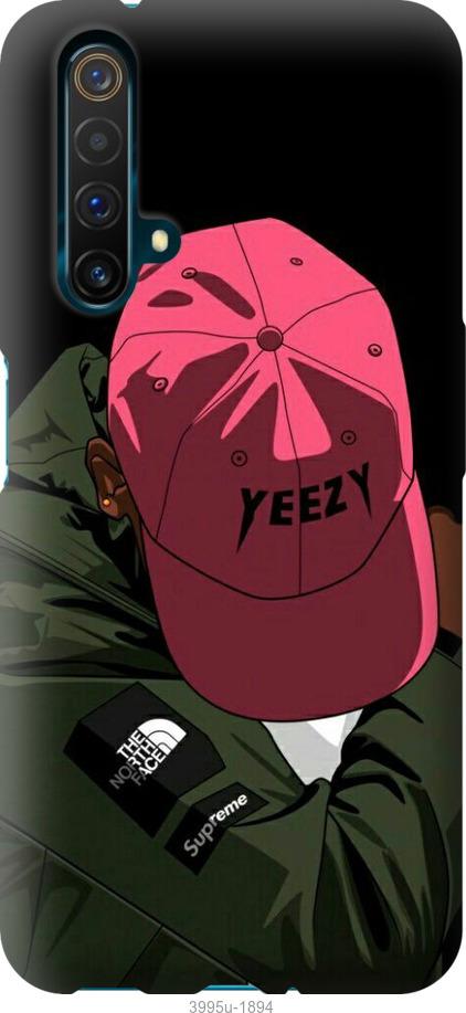 

Чехол на Realme X50 logo de yeezy