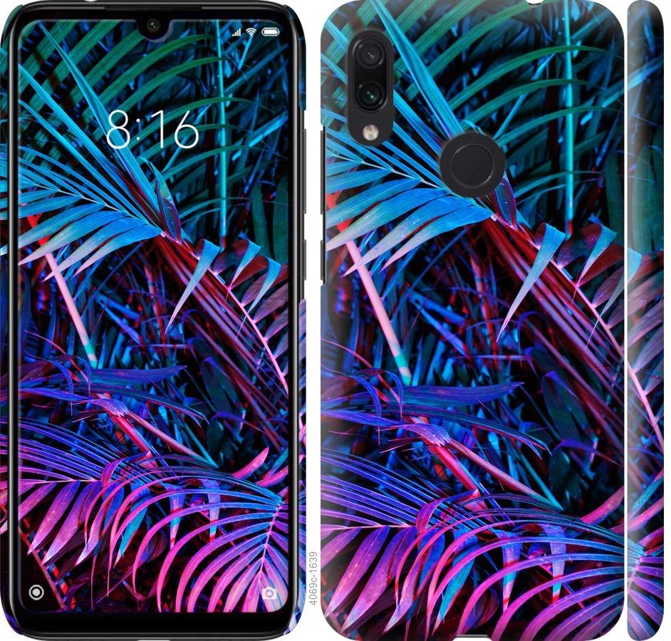 

Чохол на Xiaomi Redmi Note 7 Папороть під ультрафіолетом