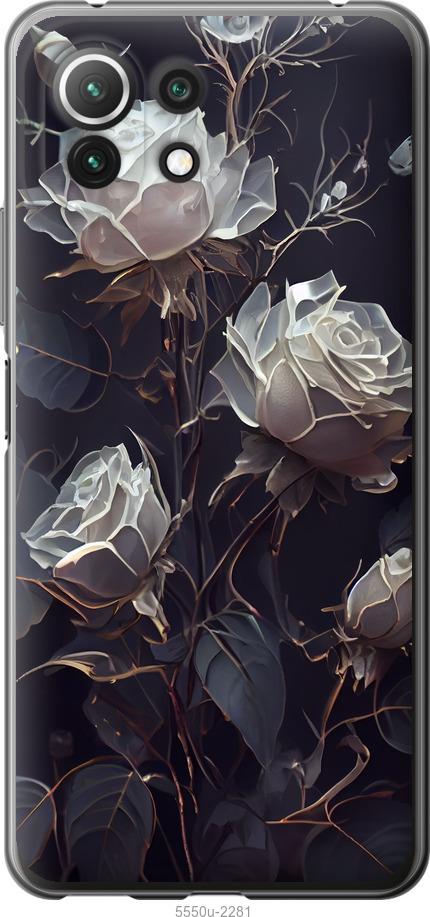 Чехол на Xiaomi Mi 11 Lite Розы 2