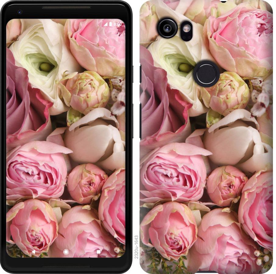 

Чехол на Google PixeL 2 XL Розы v2