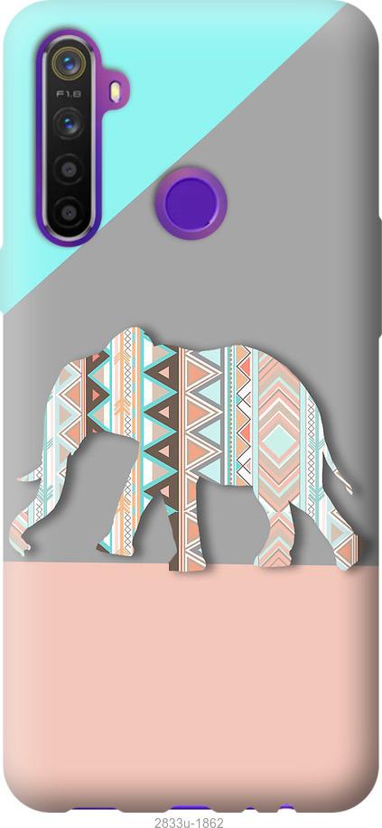 

Чохол на Realme 6i Візерунчастий слон