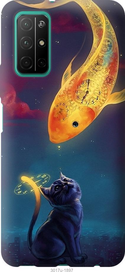 

Чехол на Huawei Honor 30S Кошкин сон