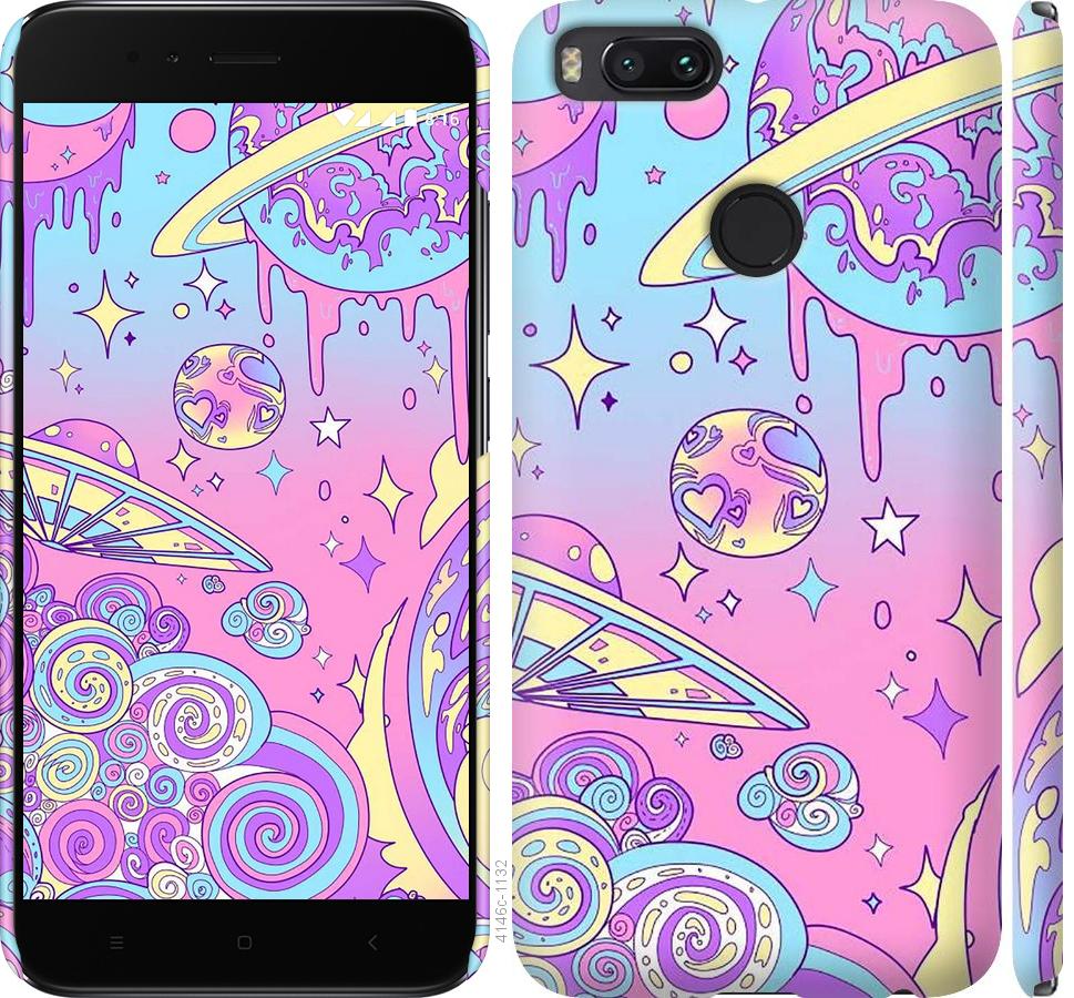 

Чохол на Xiaomi Mi 5X Рожева галактика