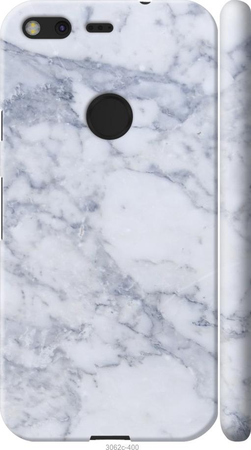

Чехол на Google Pixel Голубой мрамор