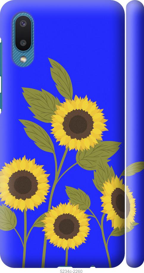 

Чохол на Samsung Galaxy A02 A022G Подсолнухи v2