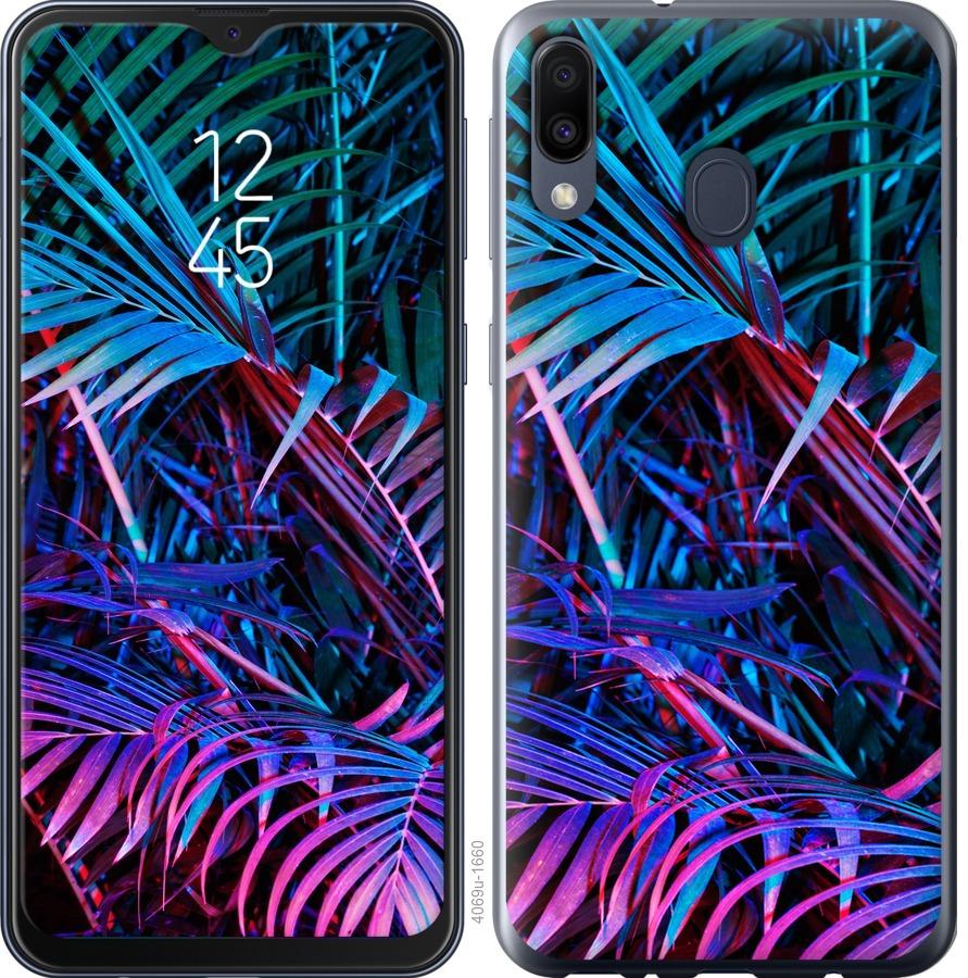 

Чохол на Samsung Galaxy M30 Папороть під ультрафіолетом
