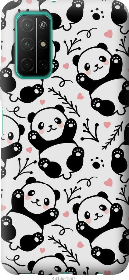 

Чехол на Huawei Honor 30S Панды