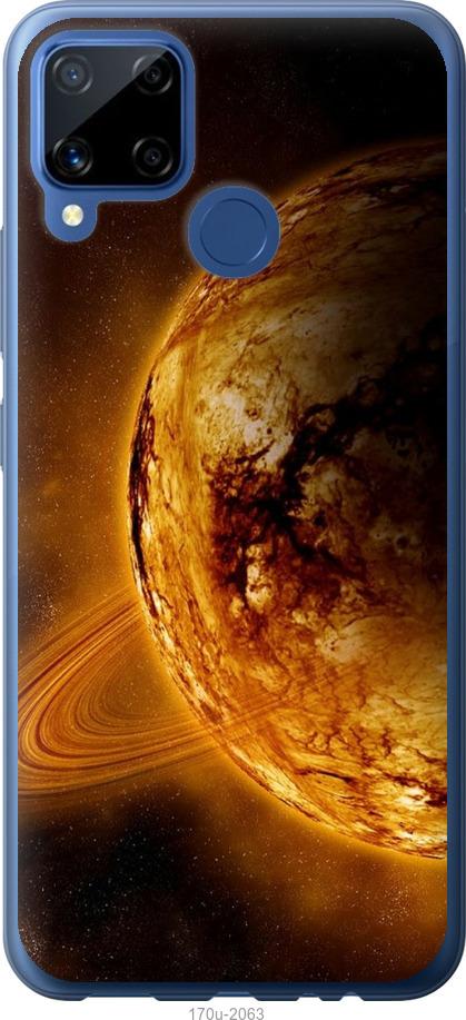 

Чохол на Realme C15 Жовтий Сатурн