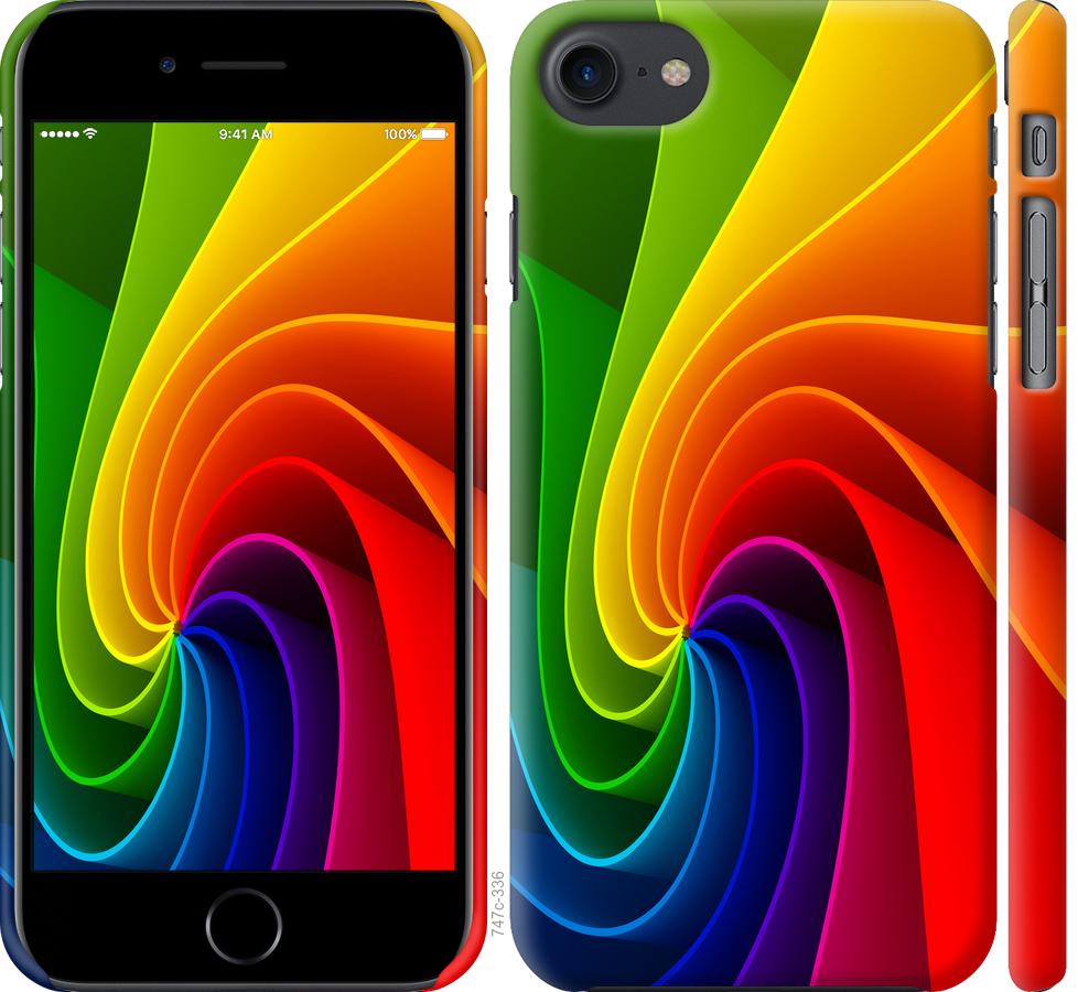 

Чохол на iPhone 8 Райдужний вихор