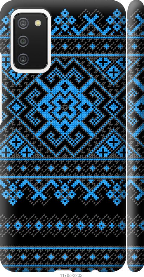 

Чохол на Samsung Galaxy A02s A025F Вишиванка 44