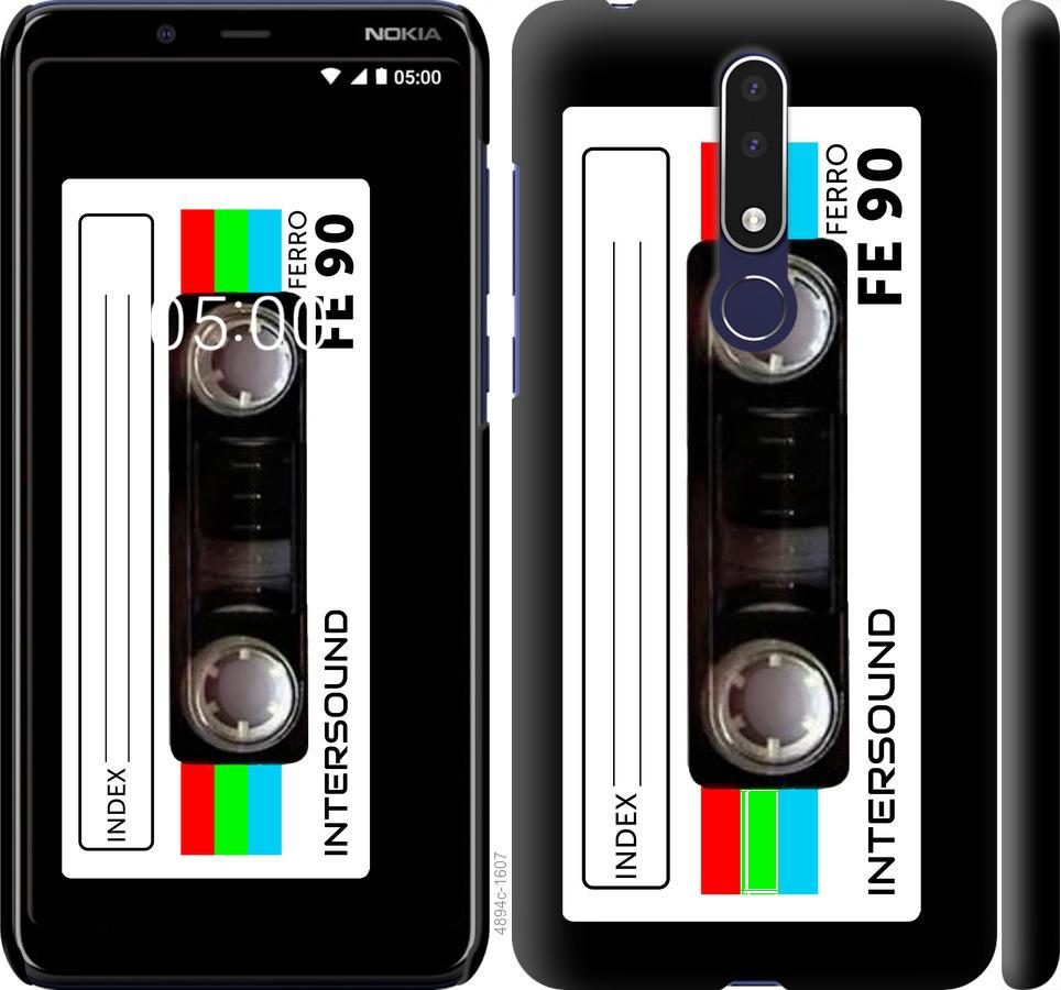 

Чехол на Nokia 3.1 Plus Кассета с90