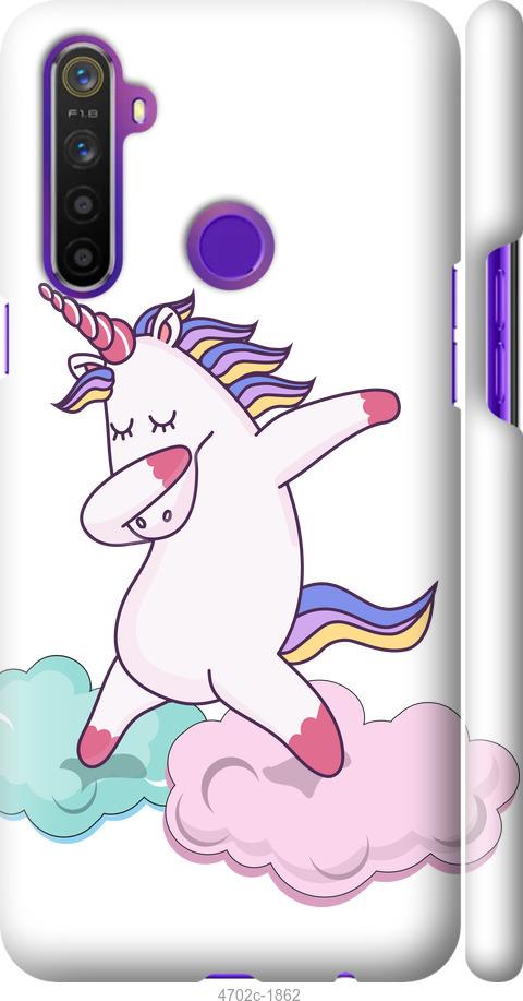 

Чехол на Realme 5 Единорог