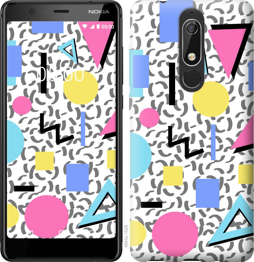 

Чехол на Nokia 5.1 Color shapes
