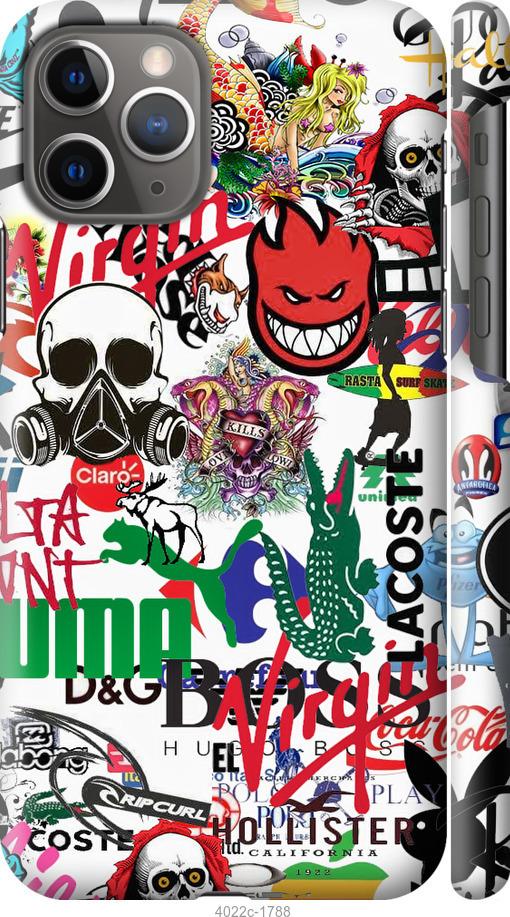 

Чохол на iPhone 12 Many different logos
