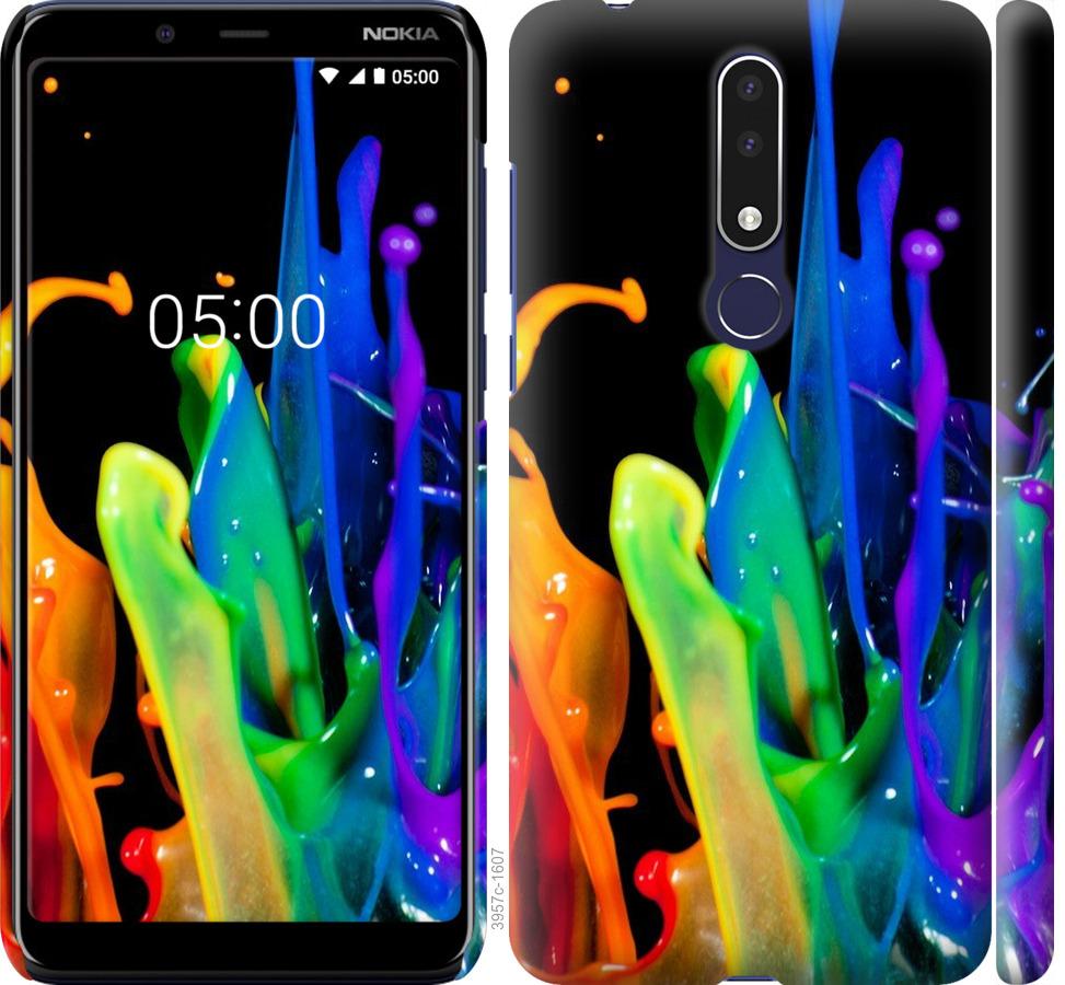 

Чохол на Nokia 3.1 Plus бризки фарби