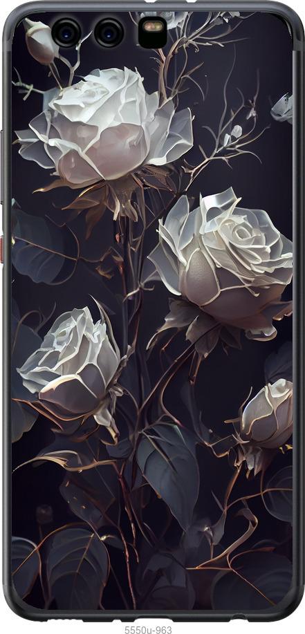 

Чехол на Huawei P10 Plus Розы 2