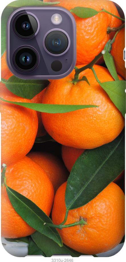 

Чохол на iPhone 14 Pro мандарини