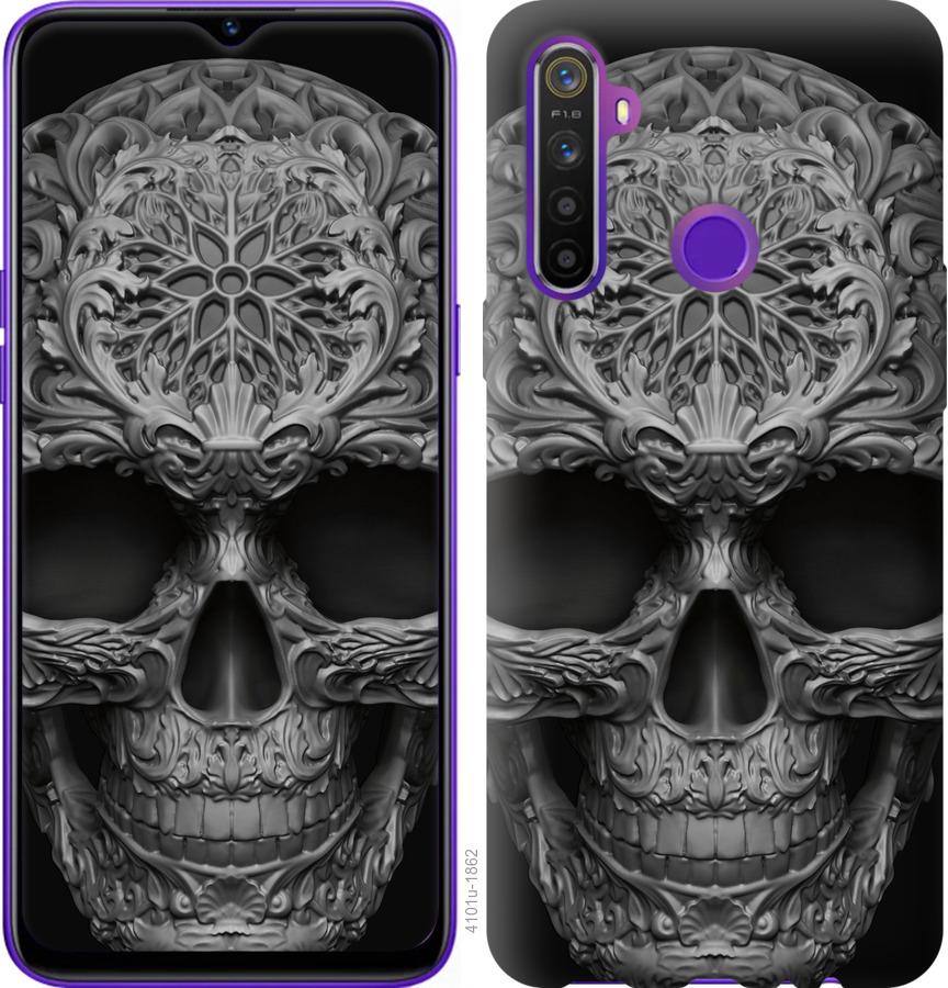 

Чохол на Realme 5 skull-ornament