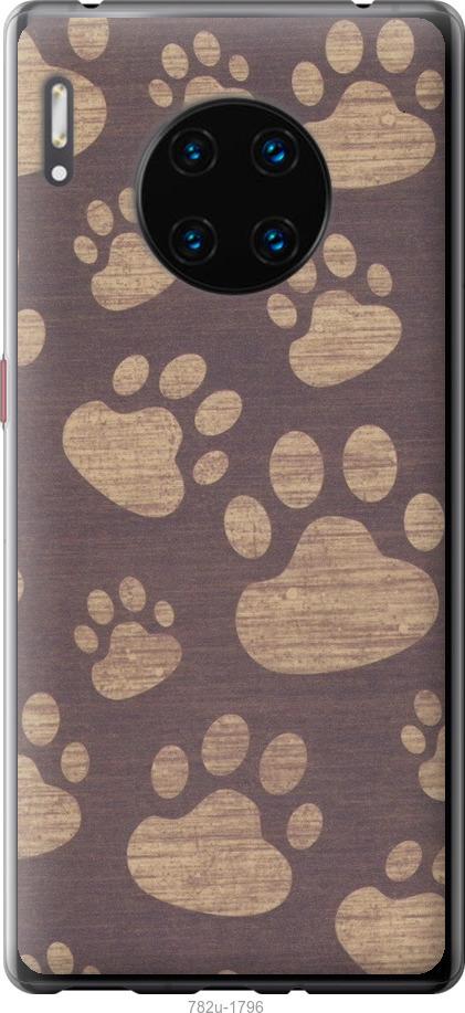 

Чехол на Huawei Mate 30 Pro Следы тигра