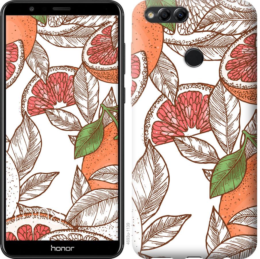 

Чохол на Huawei Honor 7X апельсини