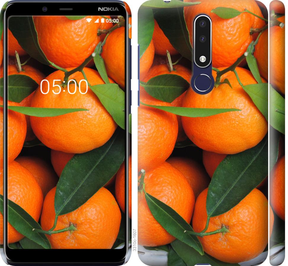 

Чохол на Nokia 3.1 Plus мандарини