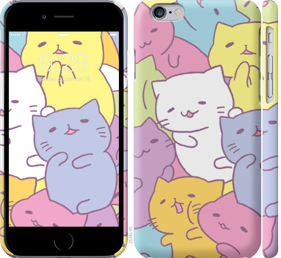 

Чехол на iPhone 6s Котики