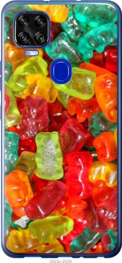 

Чехол на ZTE Blade V2020 Желейки haribo