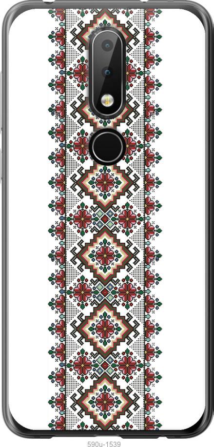 

Чехол на Nokia 6.1 Plus Вышиванка 22
