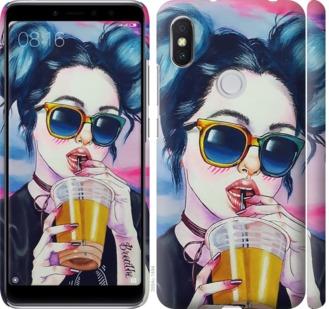 

Чехол на Xiaomi Redmi S2 Арт-девушка в очках