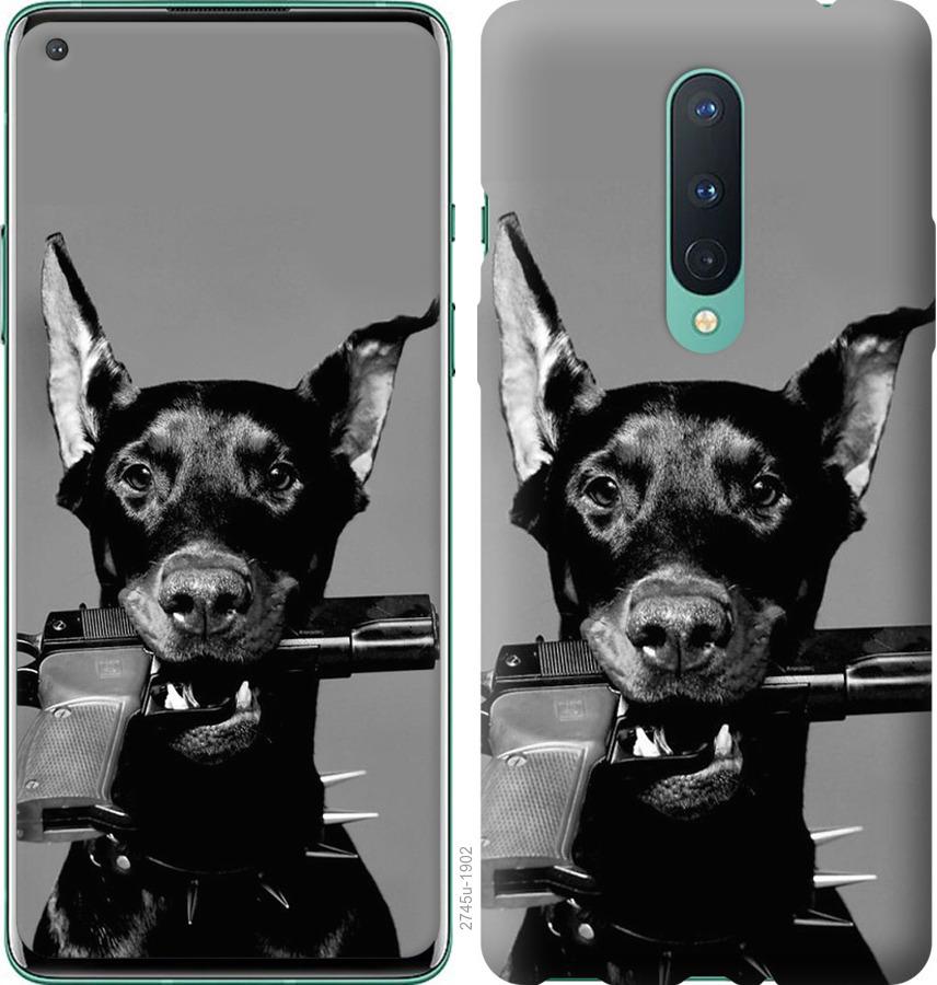 

Чохол на OnePlus 8 Доберман