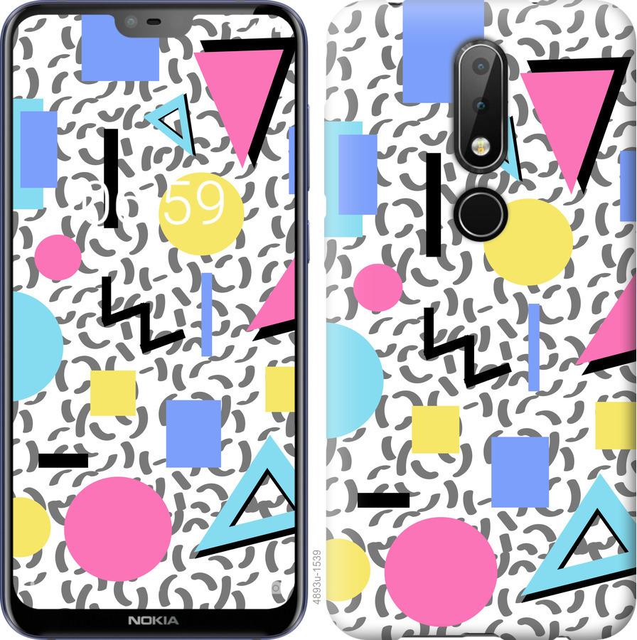 

Чехол на Nokia 6.1 Plus Color shapes