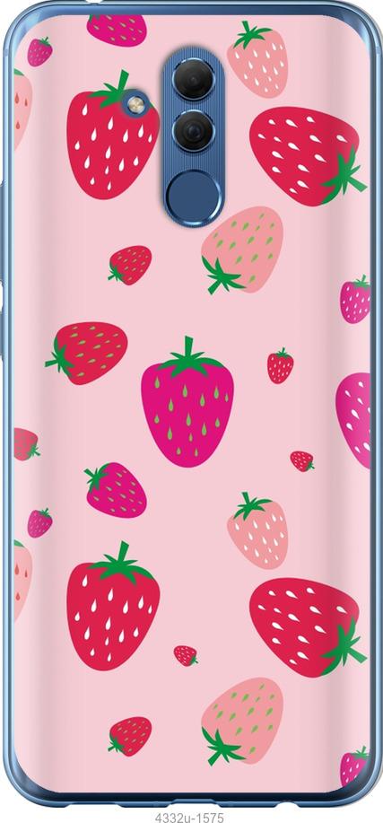 

Чехол на Huawei Mate 20 Lite Клубнички