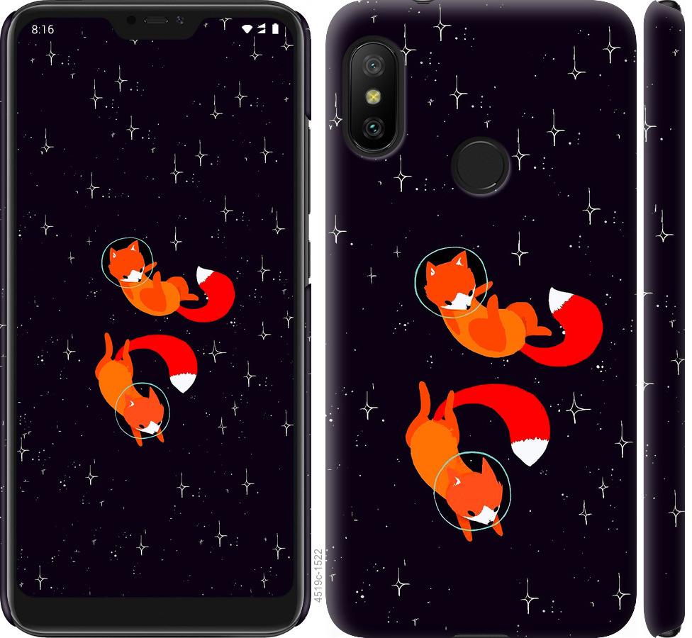 

Чохол на Xiaomi Redmi 6 Pro Лисиці в космосі