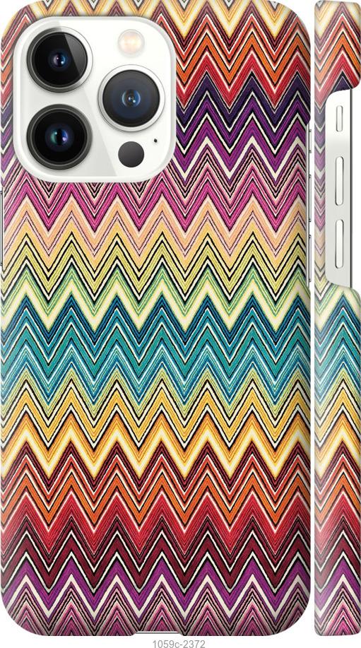 

Чохол на iPhone 13 Pro Шеврон v4