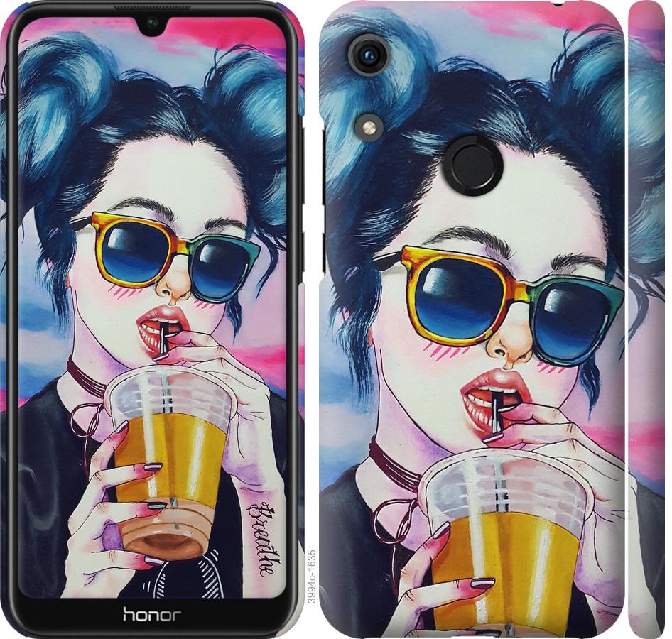 

Чехол на Huawei Honor 8A Арт-девушка в очках