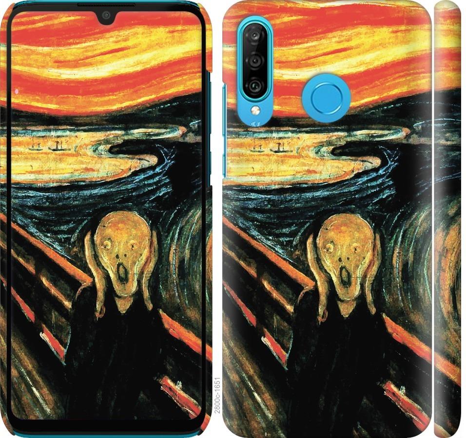 

Чехол на Huawei P30 Lite Крик Мунка