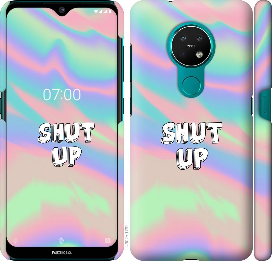 

Чехол на Nokia 7.2 Shut up