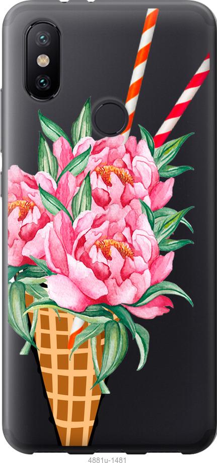

Чохол на Xiaomi Mi Mix 3 Морозиво-піони