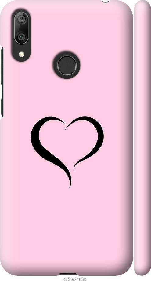 

Чехол на Huawei Y7 2019 Сердце 1