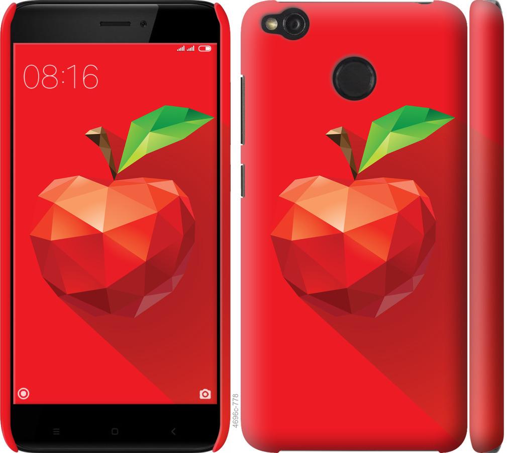 

Чохол на Xiaomi Redmi 4X яблуко