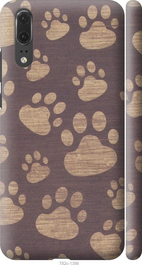 

Чехол на Huawei P20 Следы тигра